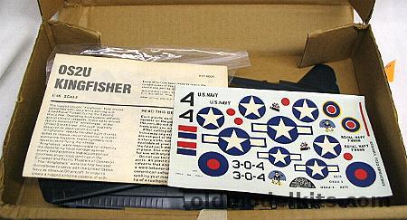 Monogram 1/48 OS2U Kingfisher US Navy or RAF Young Model Builders Issue, 6907 plastic model kit